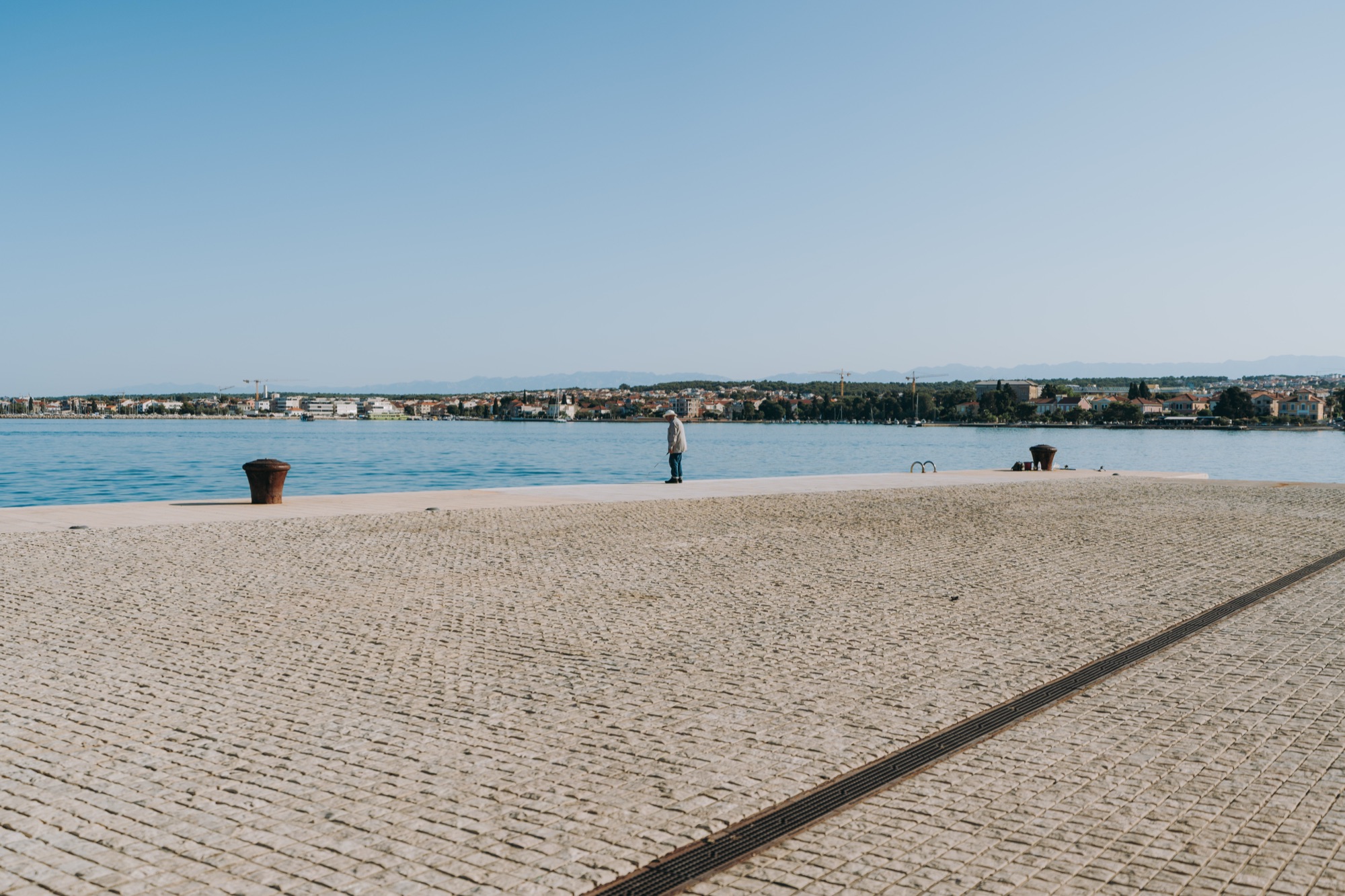 Old town of Zadar on the mainland, Croatia