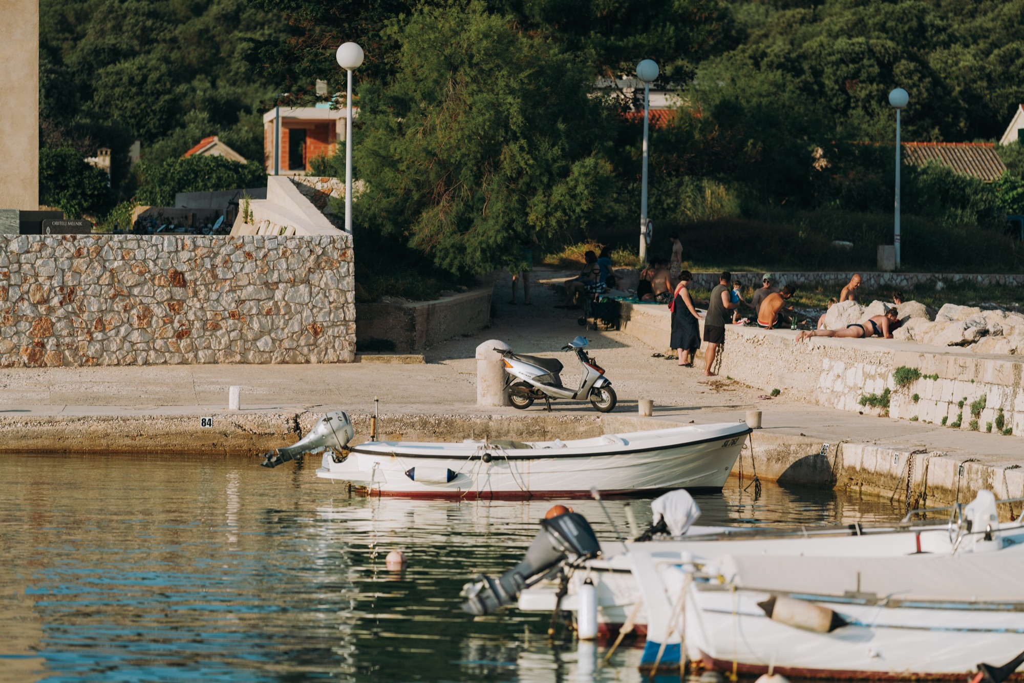 The harbour — Premuda, Kroatien (1)