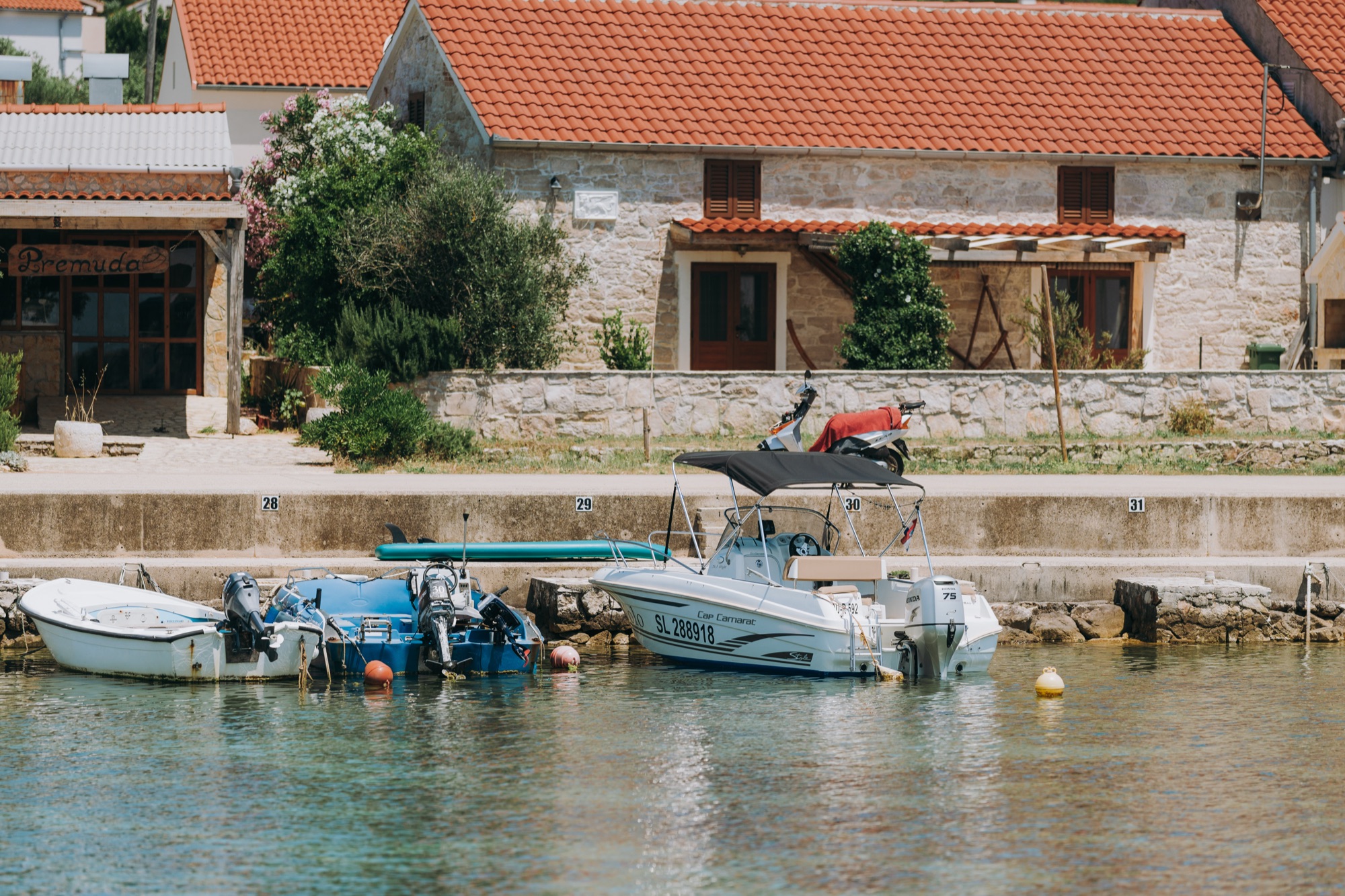 The harbour — Premuda, Kroatien (8)