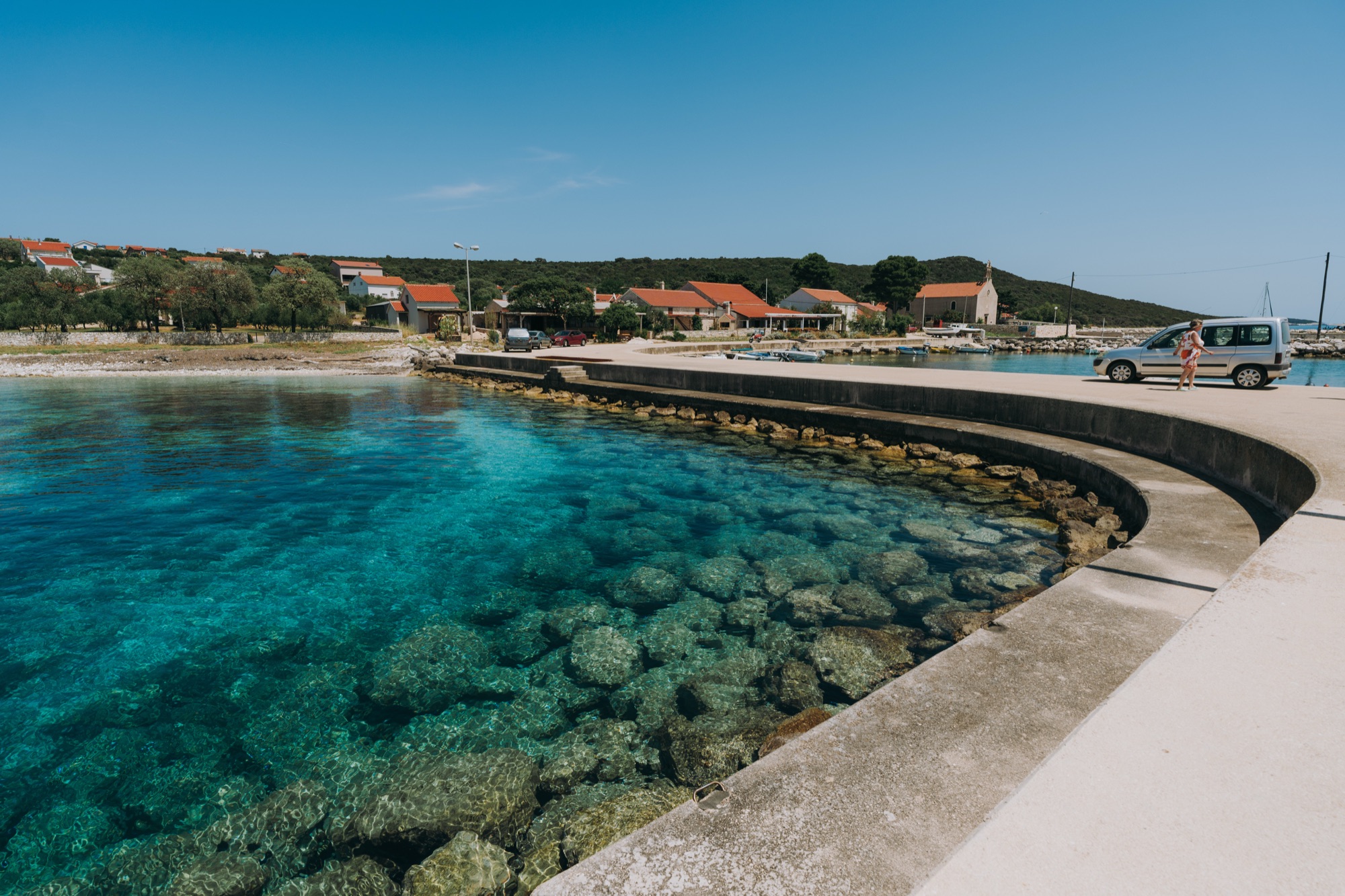 The harbour — Premuda, Kroatien (9)