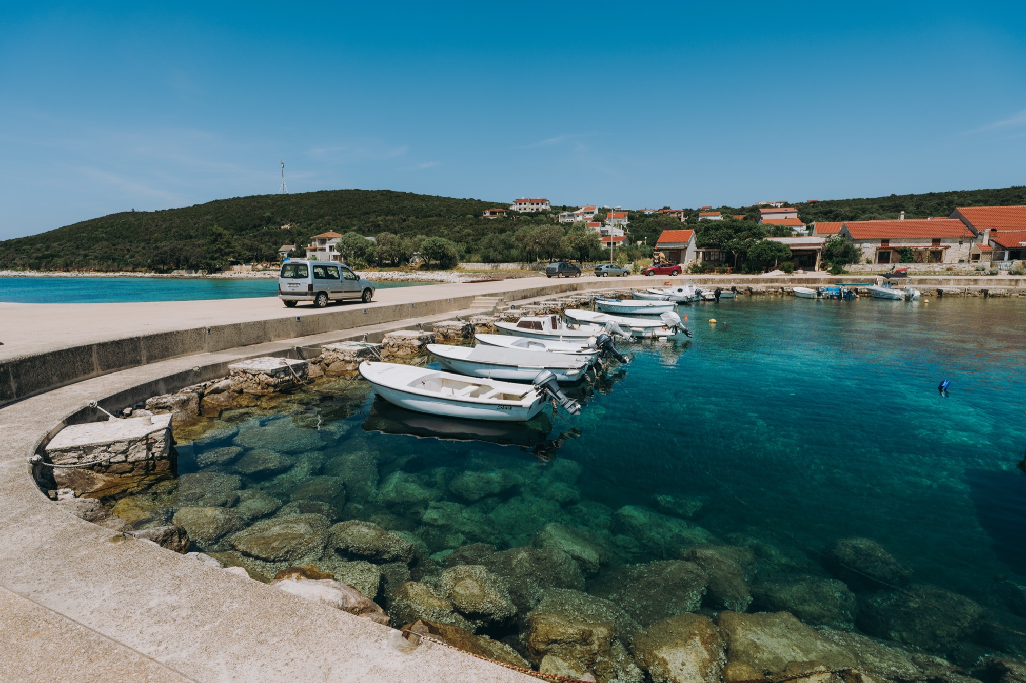 The harbour — Premuda, Kroatien (15)